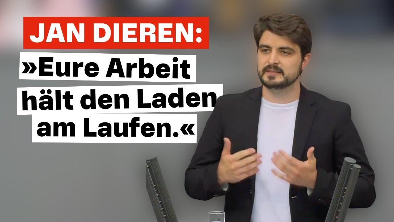 Jan Dieren: Eure Arbeit hält den Laden am Laufen.
